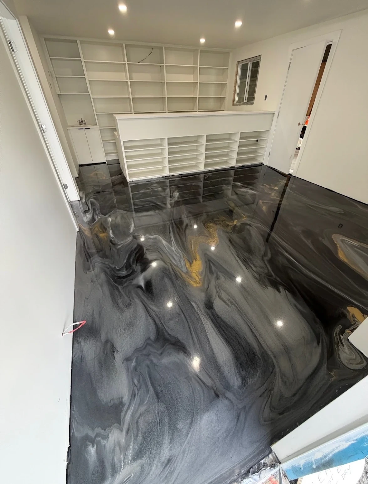Epoxy flooring installation in Vancouver, BC — customer review by Sukhman Sidhu